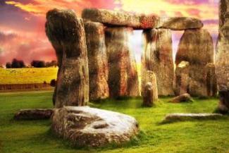 Gigantografia autoadesiva esclusiva "Stonehenge"