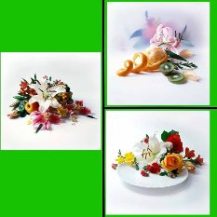 Adesivo decorativo esclusivo "Frutta e fiori"