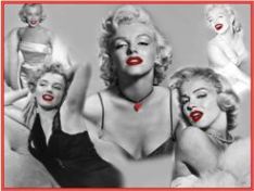 Gigantografia adesiva esclusiva "Marilyn Monroe 9"