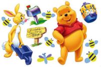 Adesivo decorativo esclusivo "Winnie the Pooh"
