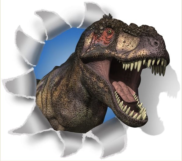 Adesivo decorativo esclusivo "Dinosauro"