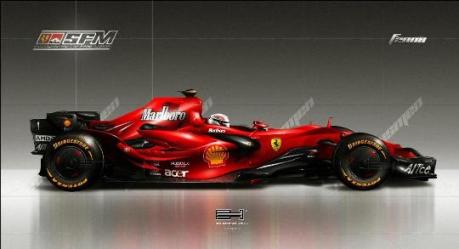 Gigantografia autoadesiva esclusiva "Formula 1"