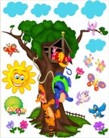 Adesivo decorativo esclusivo "Winnie & Co"