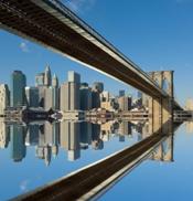 Gigantografia esclusiva autoadesiva "Brooklyn bridge"