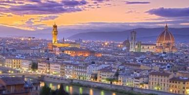 Gigantografia esclusiva autoadesiva "Firenze panorama"