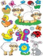 Adesivo decorativo esclusivo "Allegra fattoria 1"