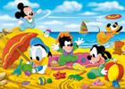 Gigantografia esclusiva"Disney baby sulla spiaggia"