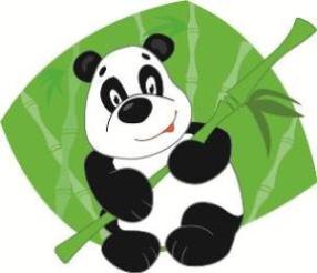Adesivo decorativo esclusivo "Panda 1"