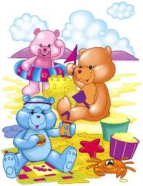 Adesivo decorativo esclusivo "Picnic sulla spiaggia"