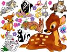 Adesivo decorativo esclusivo "Bambi"