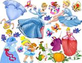 Adesivo decorativo esclusivo "Cenerentola"