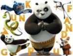 Adesivo decorativo esclusivo "Kung fu panda"