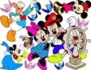 Adesivo decorativo esclusivo "Mickey e Minnie"