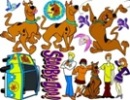 Adesivo decorativo esclusivo "Scooby Doo 2"