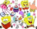 Adesivo decorativo esclusivo "Spugna Bob"