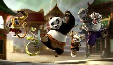 Gigantografia autoadesiva esclusiva "Kung fu panda"