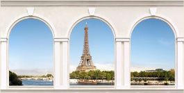 Gigantografia esclusiva "Veduta Parigi"