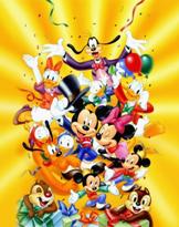 Gigantografia esclusiva "Mickey Mouse e Amici"