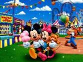 Gigantografia esclusiva "Passeggiata Mickey e Minnie"