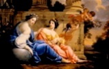 Gigantografia esclusiva "Le muse Urania e Calliope"