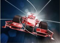 Gigantografia esclusiva autoadesiva "Formula 1"