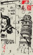 Gigantografia esclusiva adesiva "Pop Art Italy"