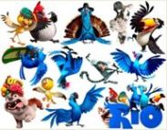 Adesivo decorativo esclusivo "Rio 2"