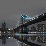 Gigantografia adesiva esclusiva "Manhattan bridge 3"