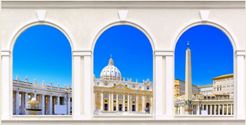 Gigantografia esclusiva autoadesiva "Veduta Vaticano"