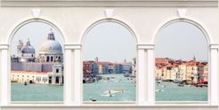Gigantografia esclusiva autoadesiva "Veduta Venezia canal grande"