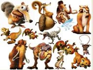 Adesivo decorativo esclusivo "Era glaciale"