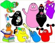 Adesivo decorativo esclusivo "Barbapapà 2"