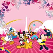 Gigantografia esclusiva "Mickey e Minnie"
