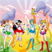 Gigantografia autoadesiva esclusiva "Sailor Moon"