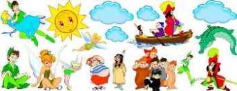 Adesivo decorativo esclusivo "Peter Pan"