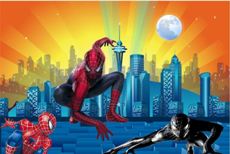 Gigantografia adesiva esclusiva "Spiderman 6"