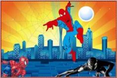 Gigantografia adesiva esclusiva "Spiderman 7"