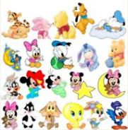 Adesivo decorativo esclusivo "Baby disney 2"