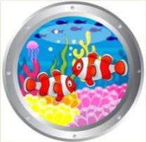 Adesivo decorativo esclusivo "Oblò 5"