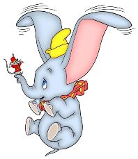 Adesivo decorativo esclusivo "Dumbo 3"