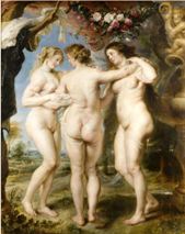 Gigantografia esclusiva "Rubens 3 grazie"