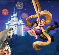 Gigantografia adesiva esclusiva "Rapunzel 2"