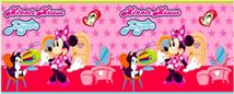 Bordo esclusivo "Minnie e Figaro"