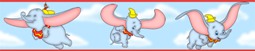 Bordo adesivo esclusivo "Dumbo"
