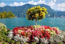 Gigantografia esclusiva adesiva "Lago di Como"