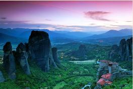 Gigantografia esclusiva  "Tramonto in montagna"