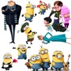 Adesivo decorativo esclusivo "Minions 3"