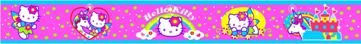 Bordo adesivo esclusivo "Hello Kitty 4"