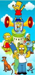 Gigantografia esclusiva "Simpson"