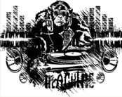 Sticker autoadesivo esclusivo "DJ monkey"